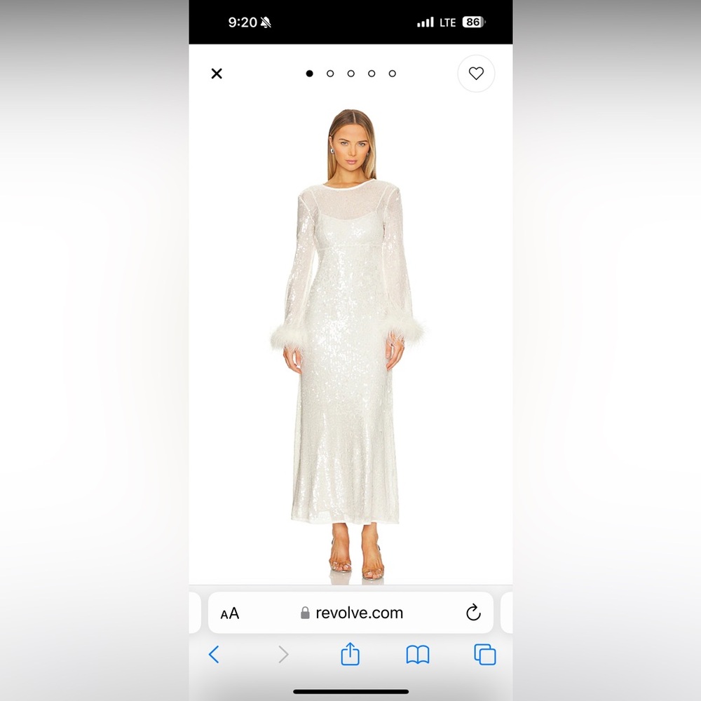 REVOLVE Elora Maxi Dress in Pearl White
House of Harlow 1960